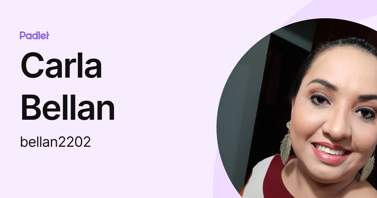 Carla Bellan (bellan2202) profile | Padlet
