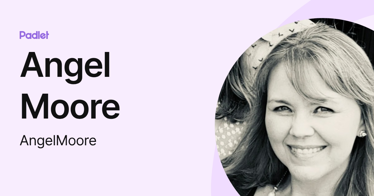 Angel Moore Rapper Angel Moore (AngelMoore) profile | Padlet