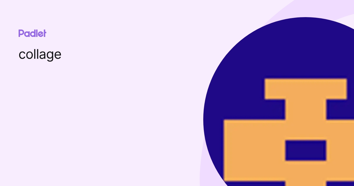 collage profile | Padlet