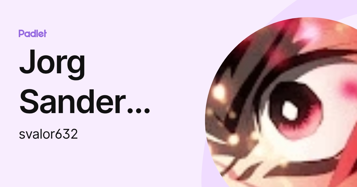 Jorg Sander Yuan C. Adriano (svalor632) profile | Padlet