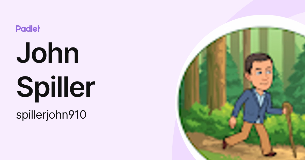 John Spiller (spillerjohn910) profile | Padlet