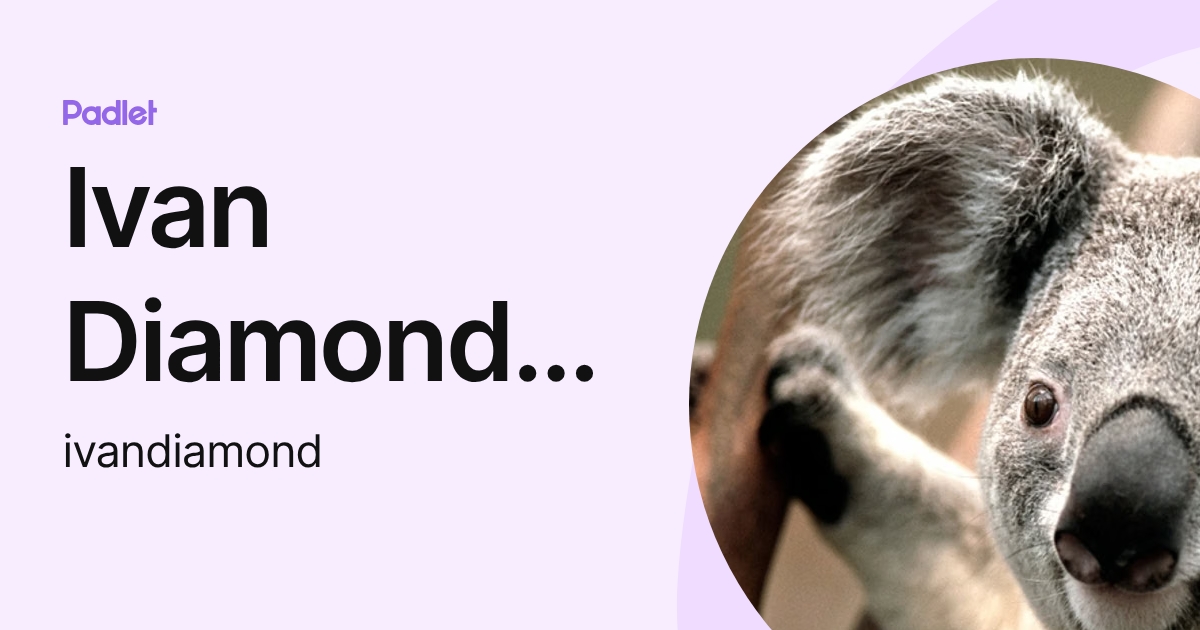 Ivan Diamond Sitepu (ivandiamond) profile | Padlet