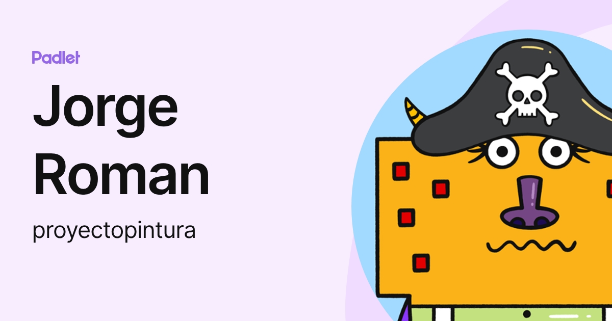 Jorge Roman (proyectopintura) profile | Padlet