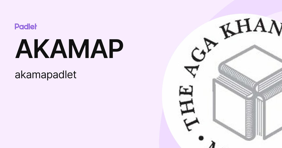 AKAMAP (akamapadlet) profile | Padlet