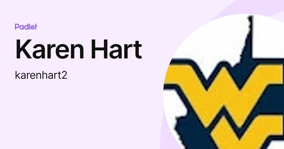 Karen Hart (karenhart2) profile | Padlet