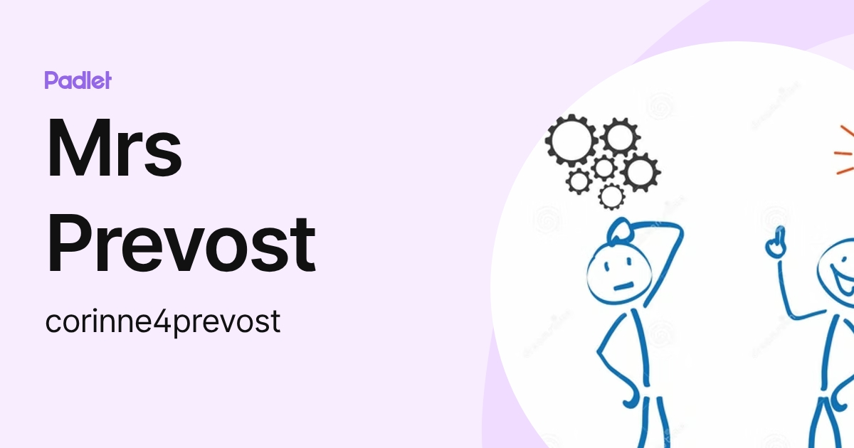 Mrs Prevost (corinne4prevost) profile | Padlet