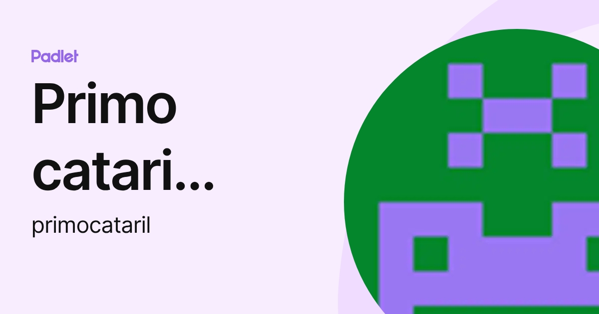 Primo catari limachi (primocataril) profile | Padlet