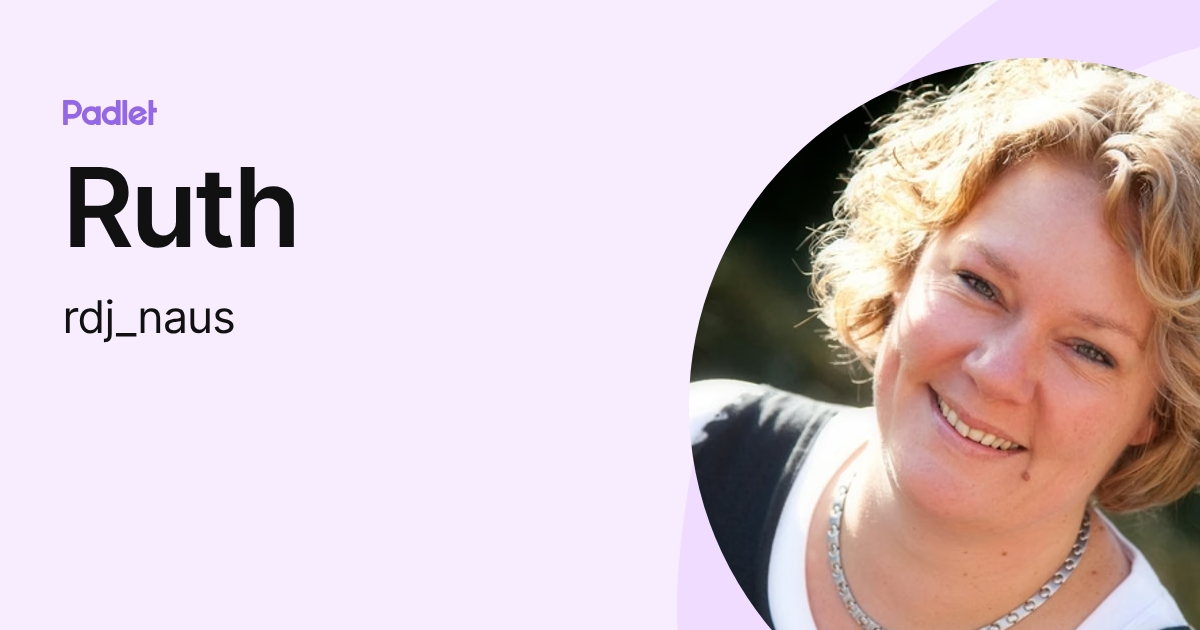 Ruth (rdj_naus) profile | Padlet