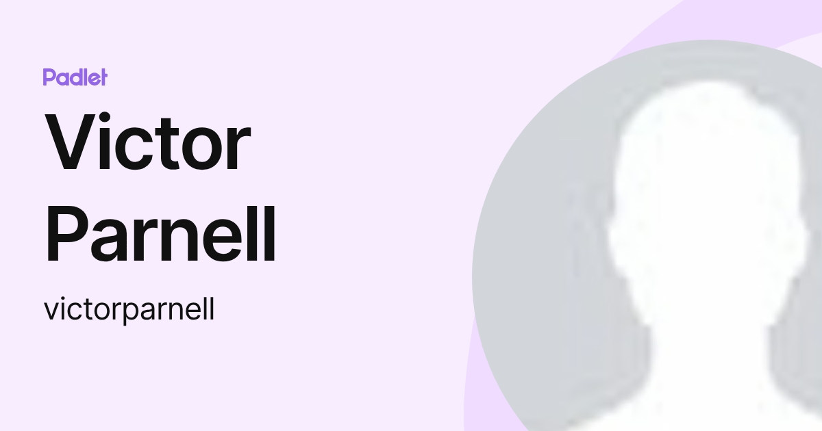 Victor Parnell (victorparnell) profile | Padlet