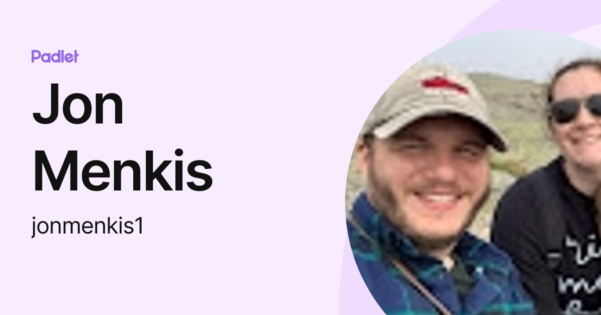 Jon Menkis (jonmenkis1) profile | Padlet