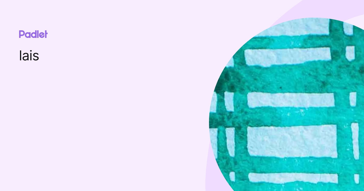 lais profile | Padlet