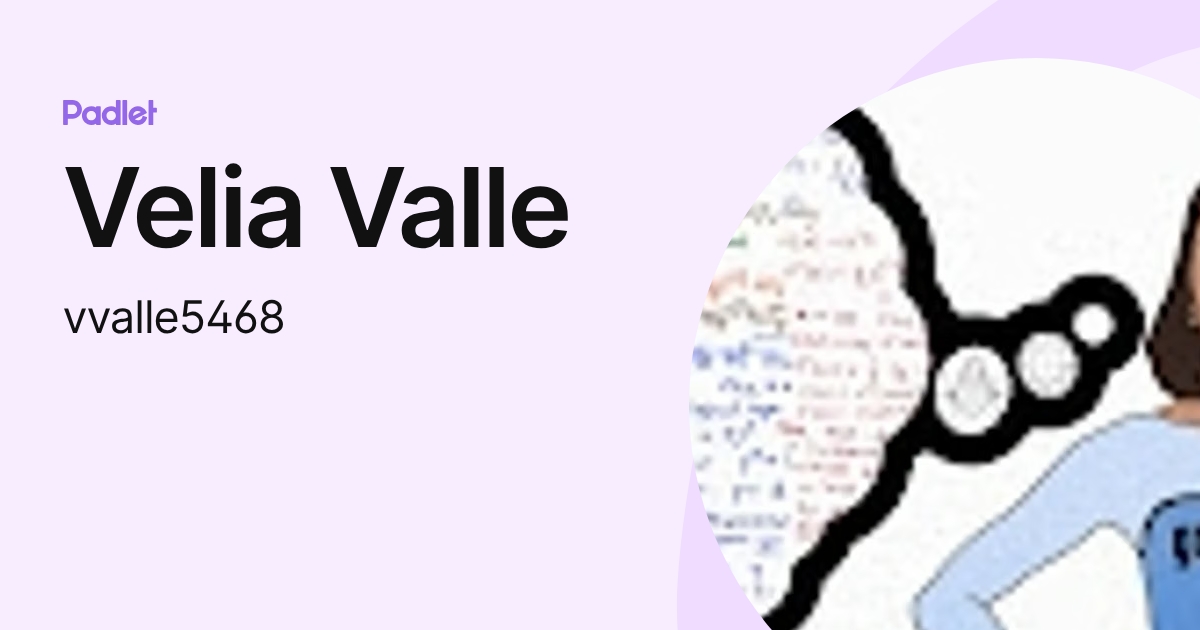 Velia Valle (vvalle5468) profile | Padlet