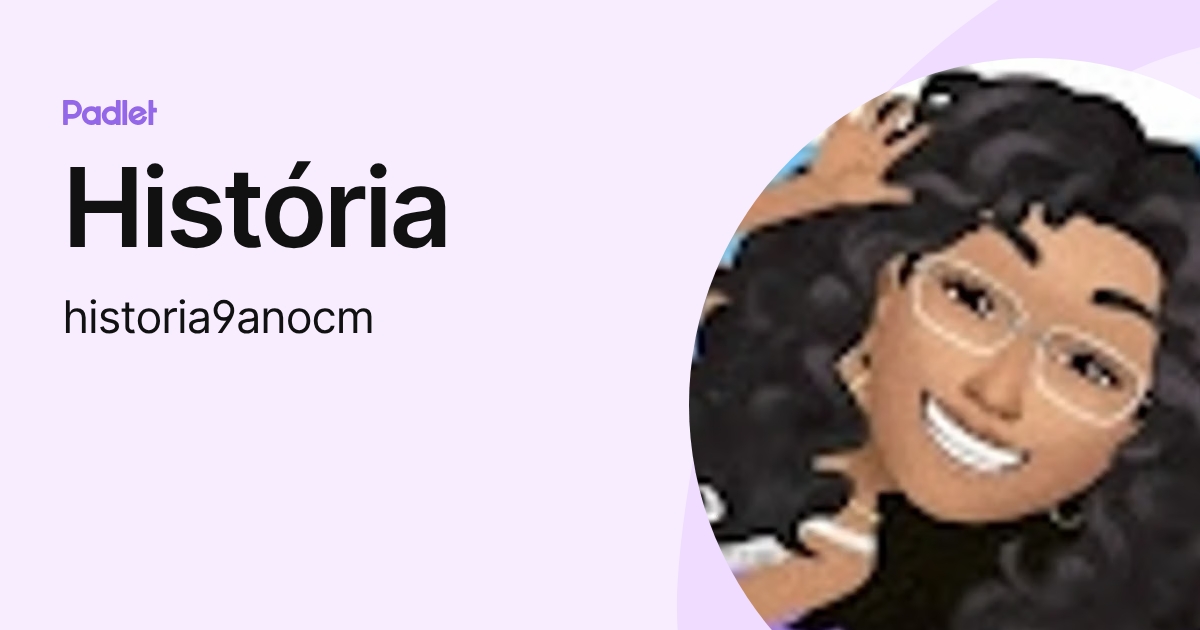 História (historia9anocm) profile | Padlet