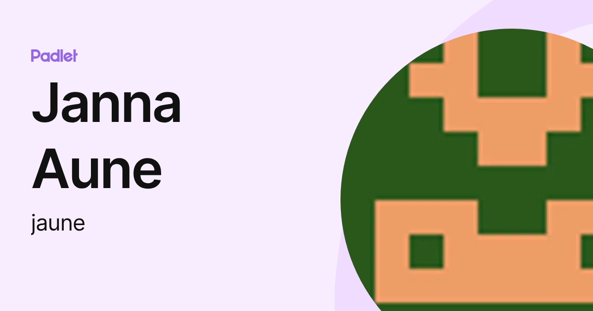 Janna Aune (jaune) profile | Padlet