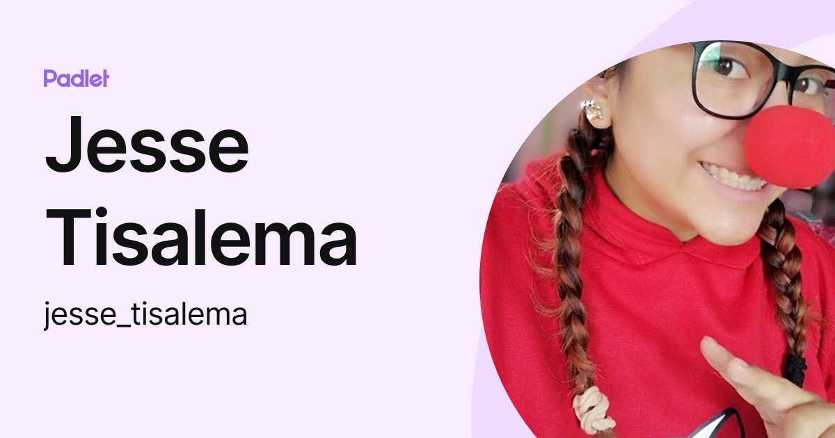 Jesse Tisalema (jesse_tisalema) profile | Padlet