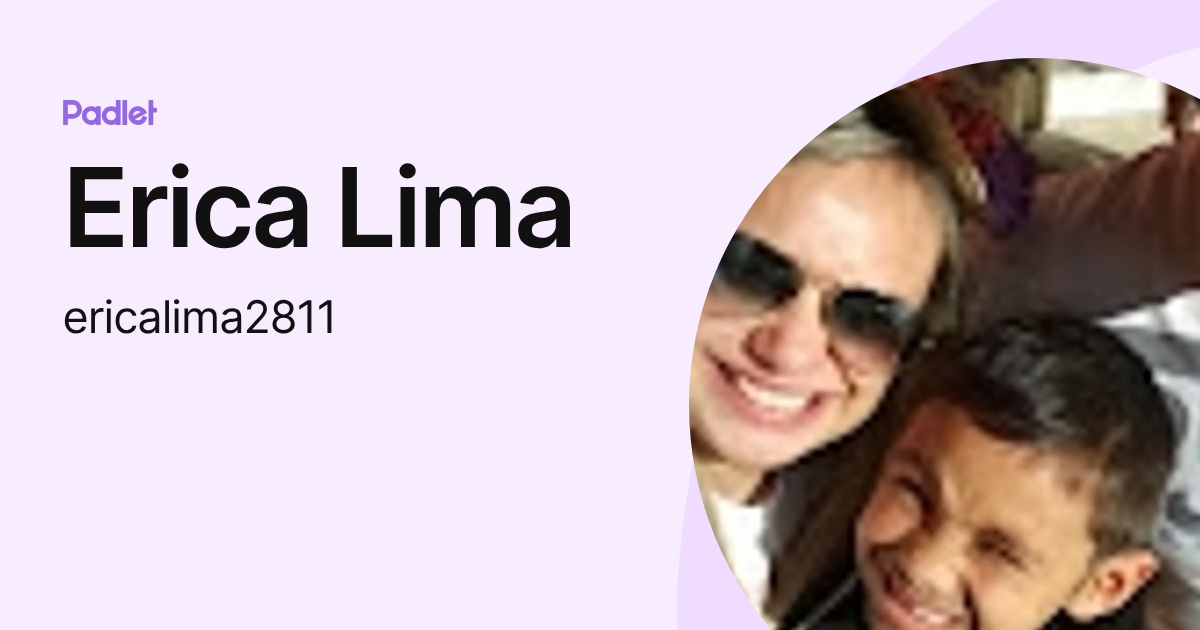 Erica Lima (ericalima2811) profile | Padlet