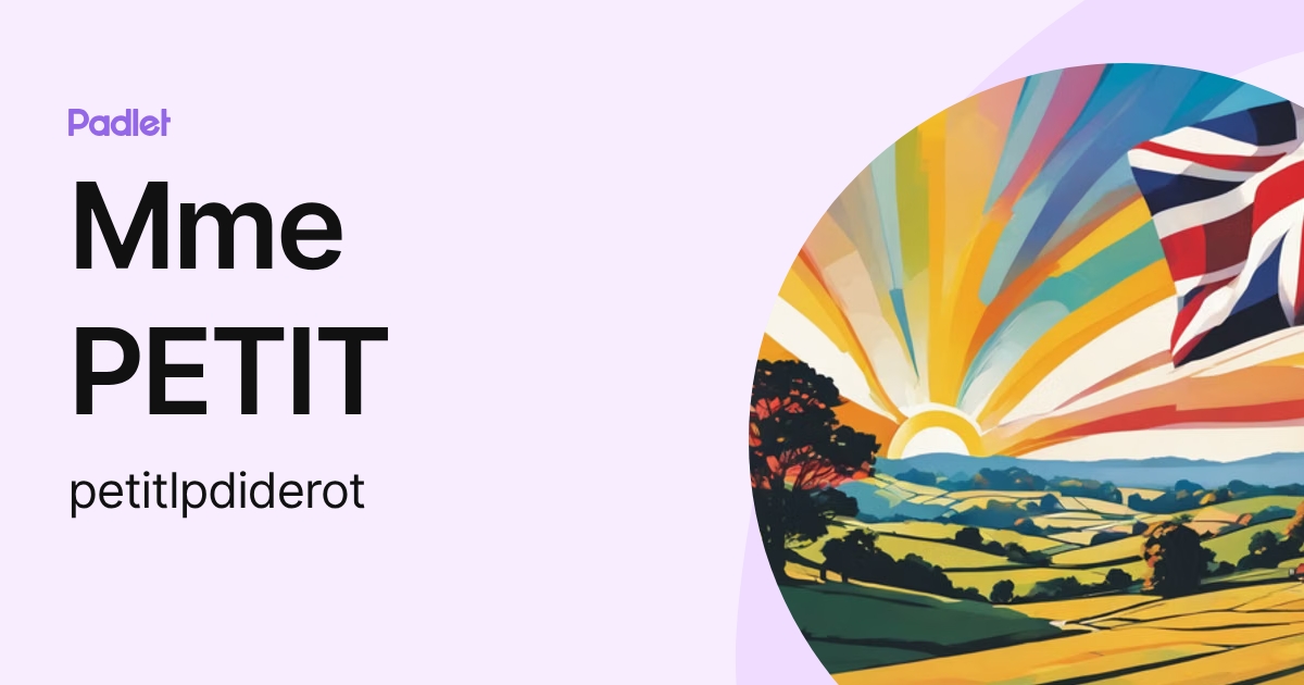 petitlpdiderot profile | Padlet