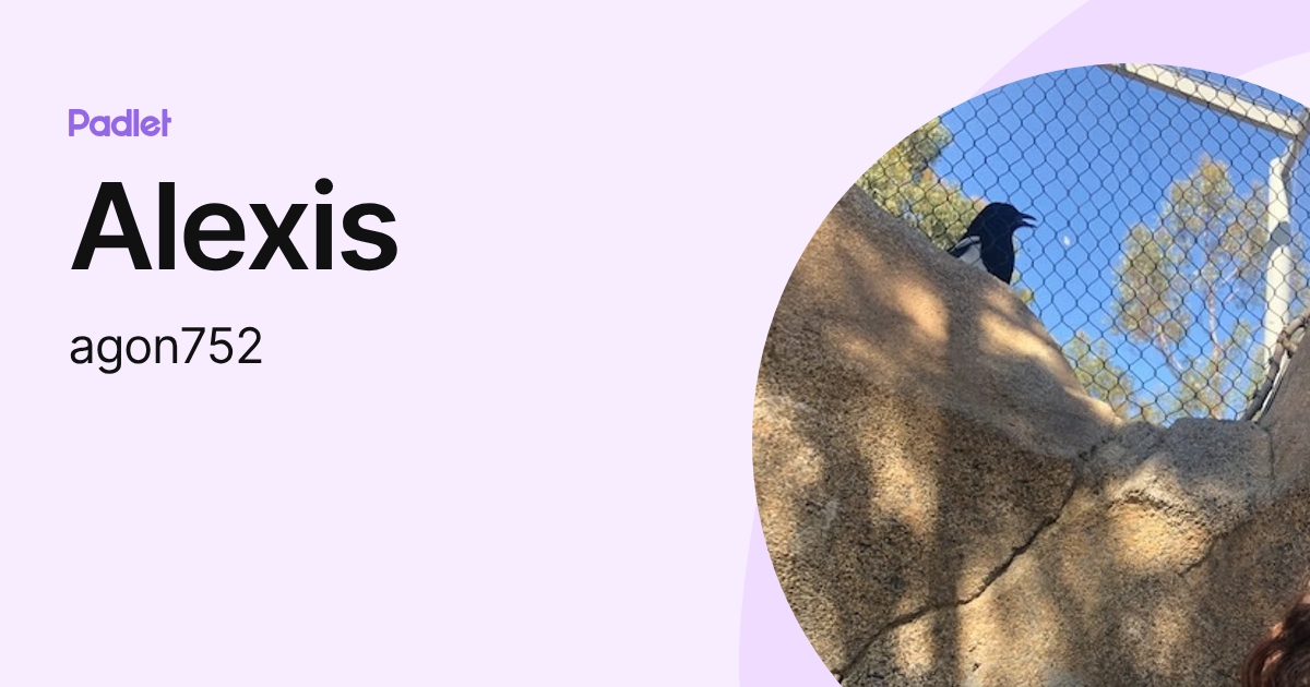 Alexis (agon752) profile | Padlet