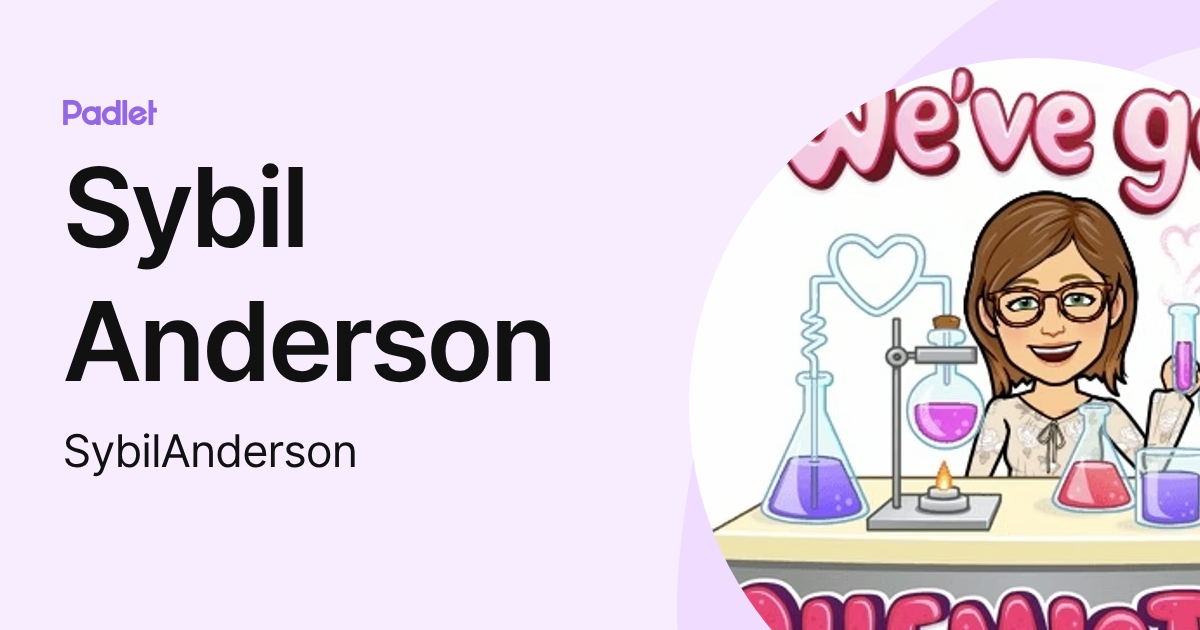 Sybil Anderson (SybilAnderson) profile | Padlet