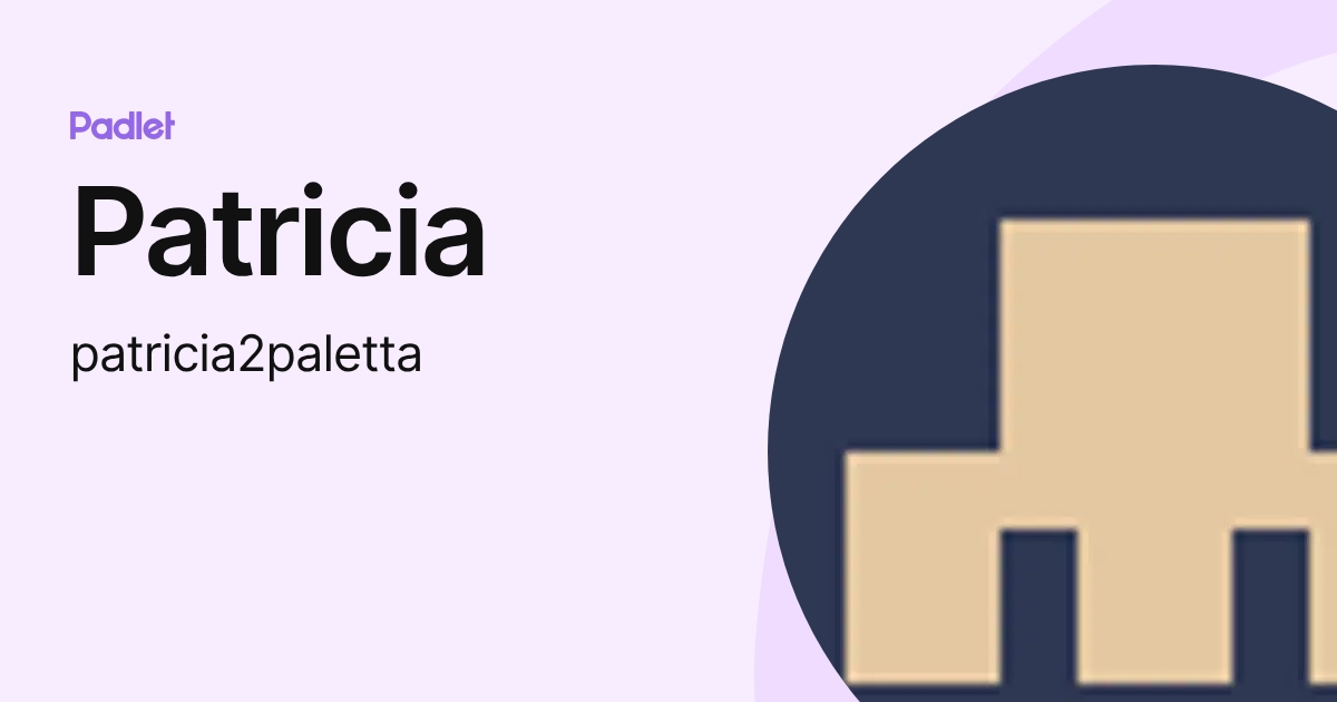 Patricia (patricia2paletta) profile | Padlet
