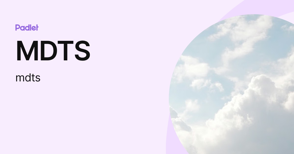 Mdts Color Code MDTS (mdts) profile | Padlet