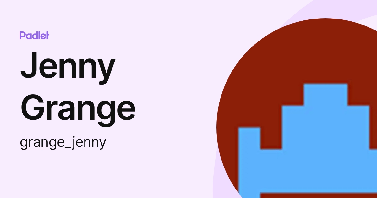 Jenny Grange (grange_jenny) profile | Padlet