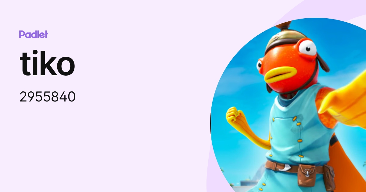 tiko (2955840) profile | Padlet