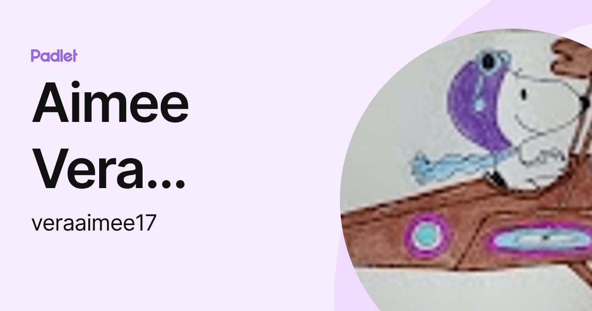 Aimee Vera Rosales de la Cruz (veraaimee17) profile | Padlet
