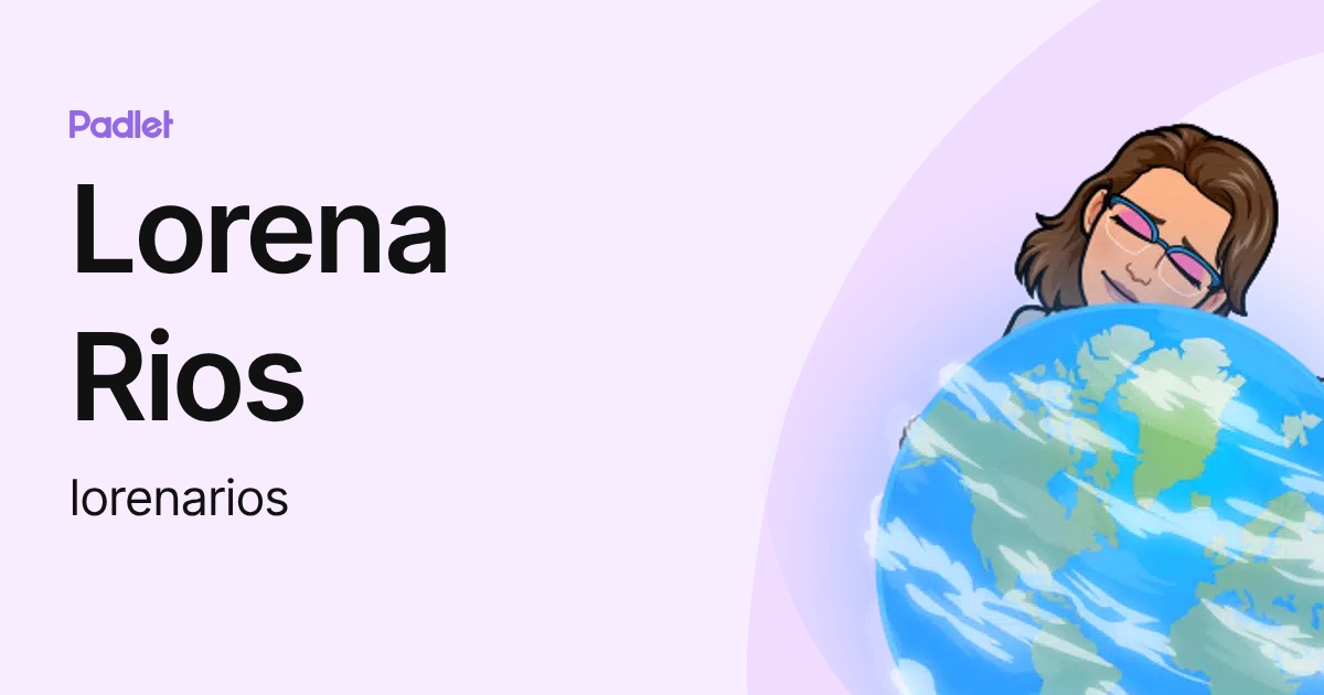 Lorena Rios (lorenarios) profile | Padlet