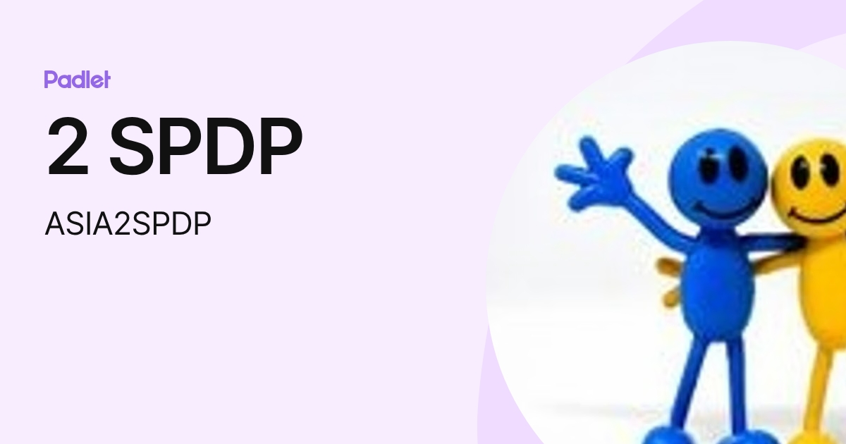 2 SPDP (ASIA2SPDP) profile | Padlet