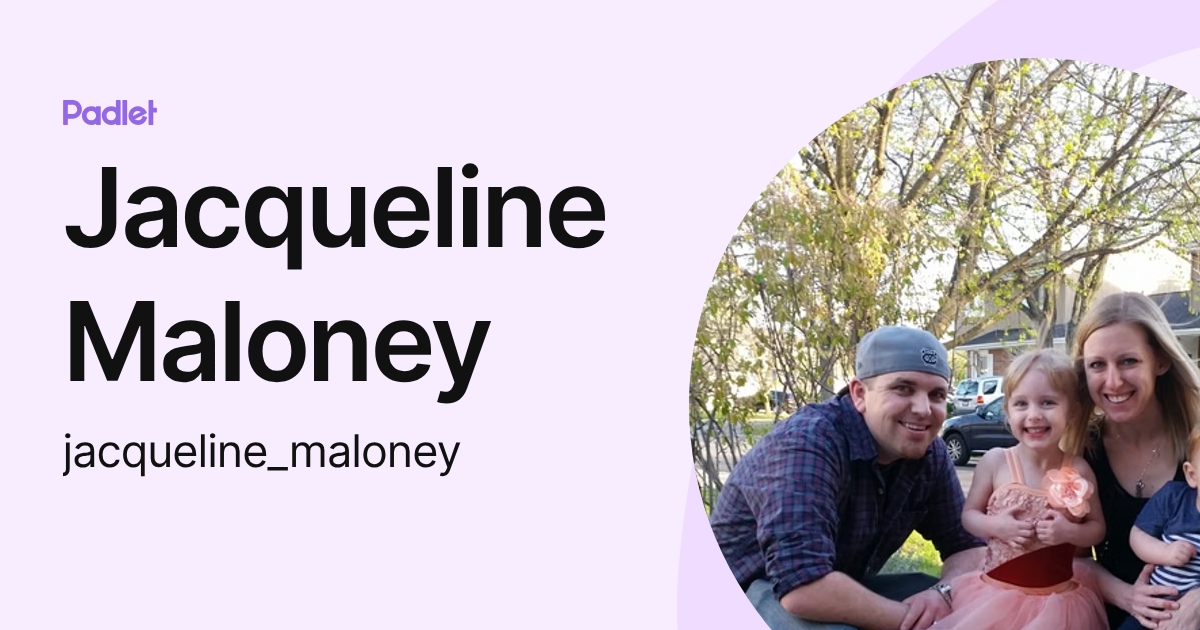 Jacqueline Maloney (jacqueline_maloney) profile | Padlet