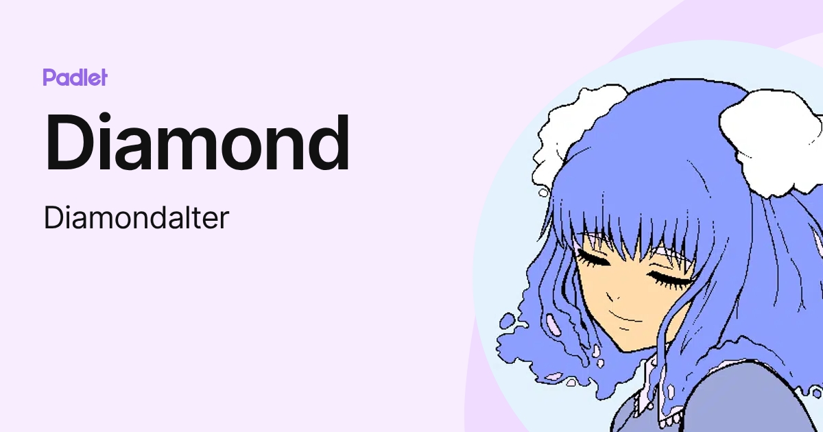 Diamond (Diamondalter) profile | Padlet