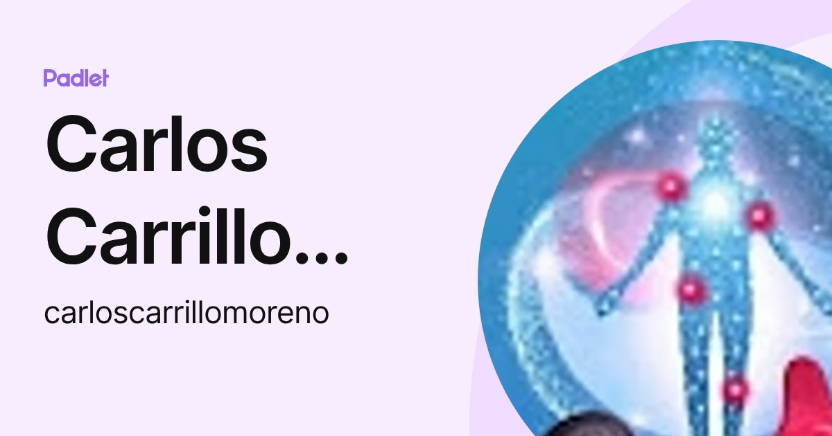 Carlos Carrillo Moreno (carloscarrillomoreno) profile | Padlet