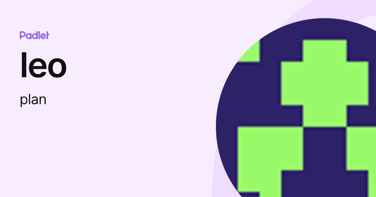 leo (plan) profile | Padlet