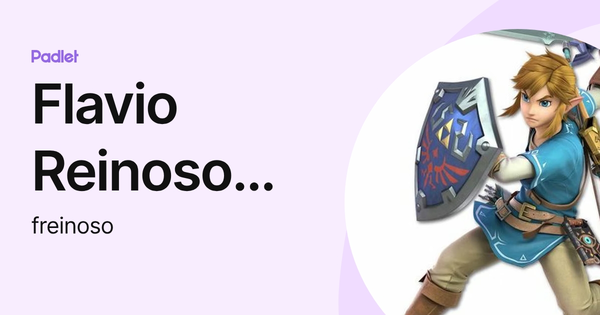 Flavio Reinoso Zambrano (freinoso) profile | Padlet