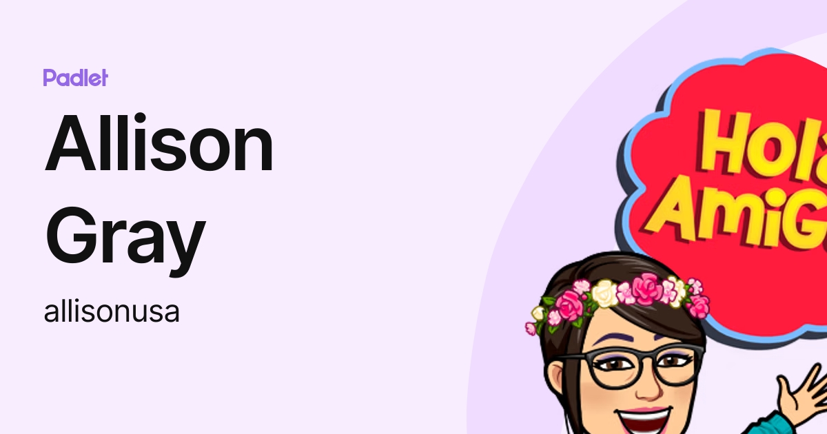 Allison Gray (allisonusa) profile Padlet