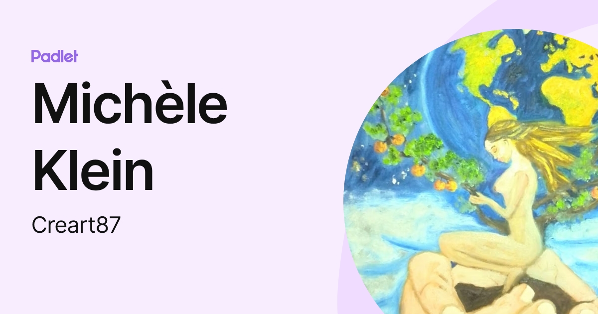 Michèle Klein (Creart87) profile | Padlet