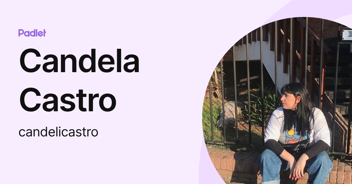 Candela Castro (candelicastro) profile | Padlet