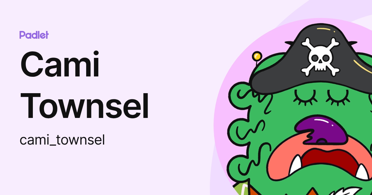 Cami Townsel (cami_townsel) profile | Padlet