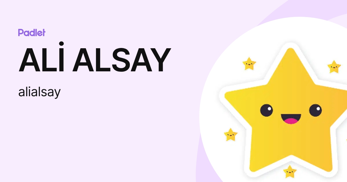 ALİ ALSAY (alialsay) profile | Padlet