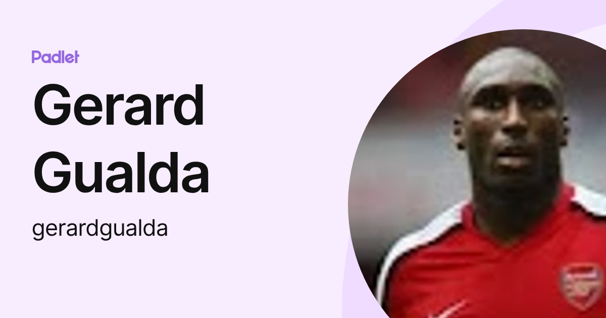 Gerard Gualda (gerardgualda) profile | Padlet
