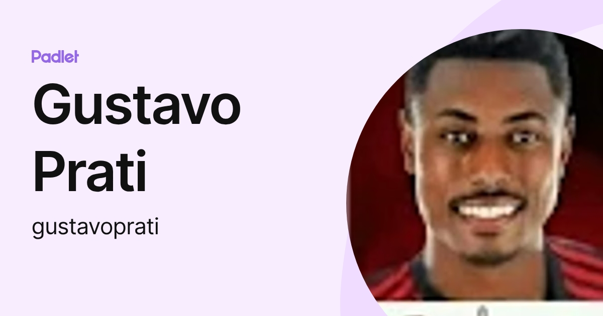 Gustavo Prati (gustavoprati) profile | Padlet