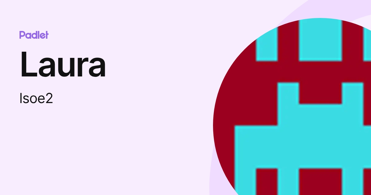 Laura (lsoe2) profile | Padlet