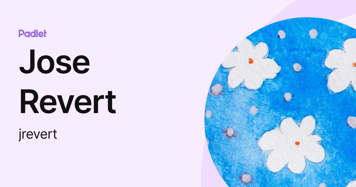 jrevert profile | Padlet