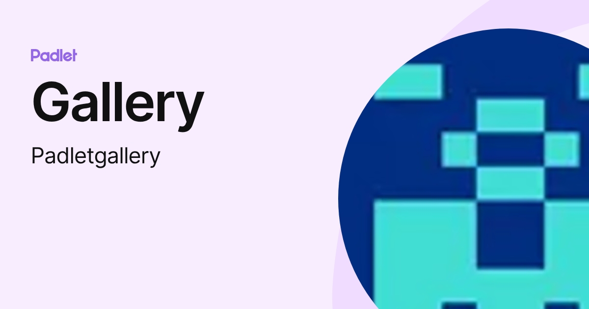 Gallery (Padletgallery) profile | Padlet