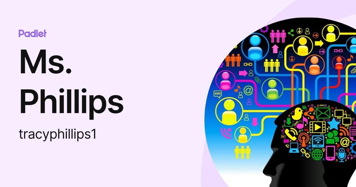 Ms. Phillips (tracyphillips1) profile | Padlet