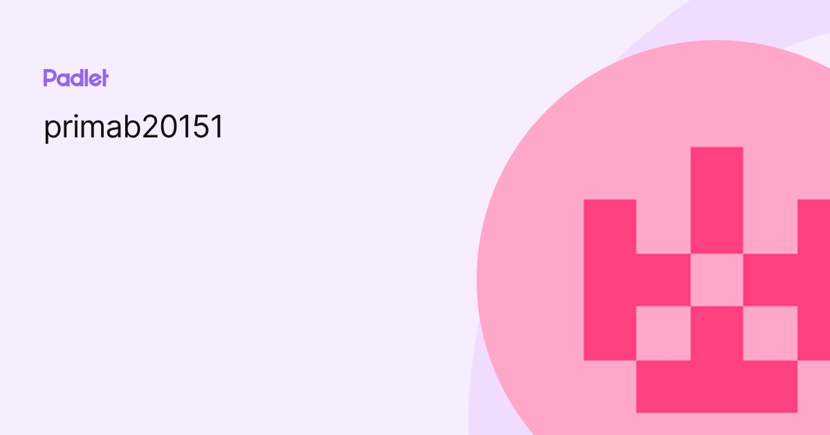 primab20151 profile | Padlet