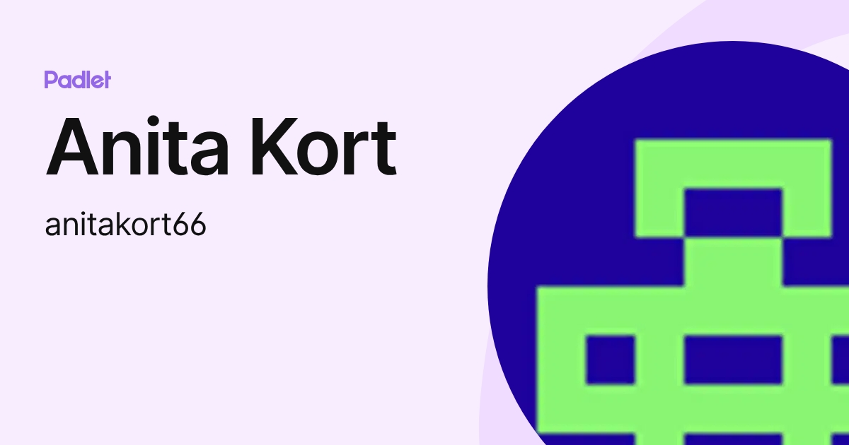 Anita Kort (anitakort66) profile | Padlet