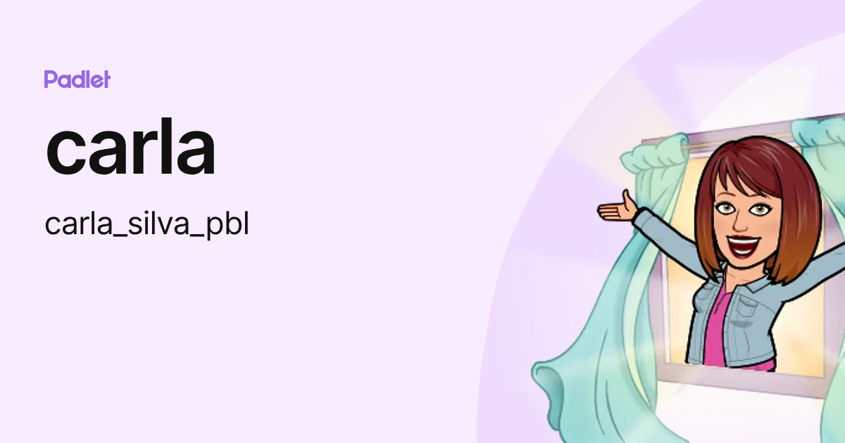 carla (carla_silva_pbl) profile | Padlet