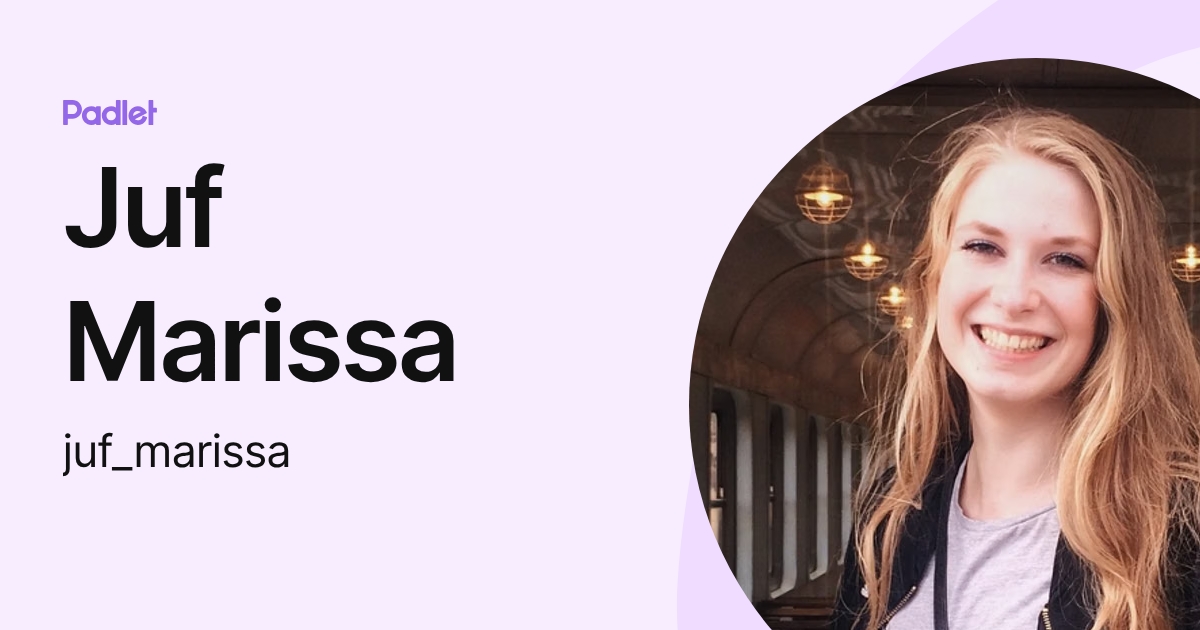 Juf Marissa (juf_marissa) profile | Padlet